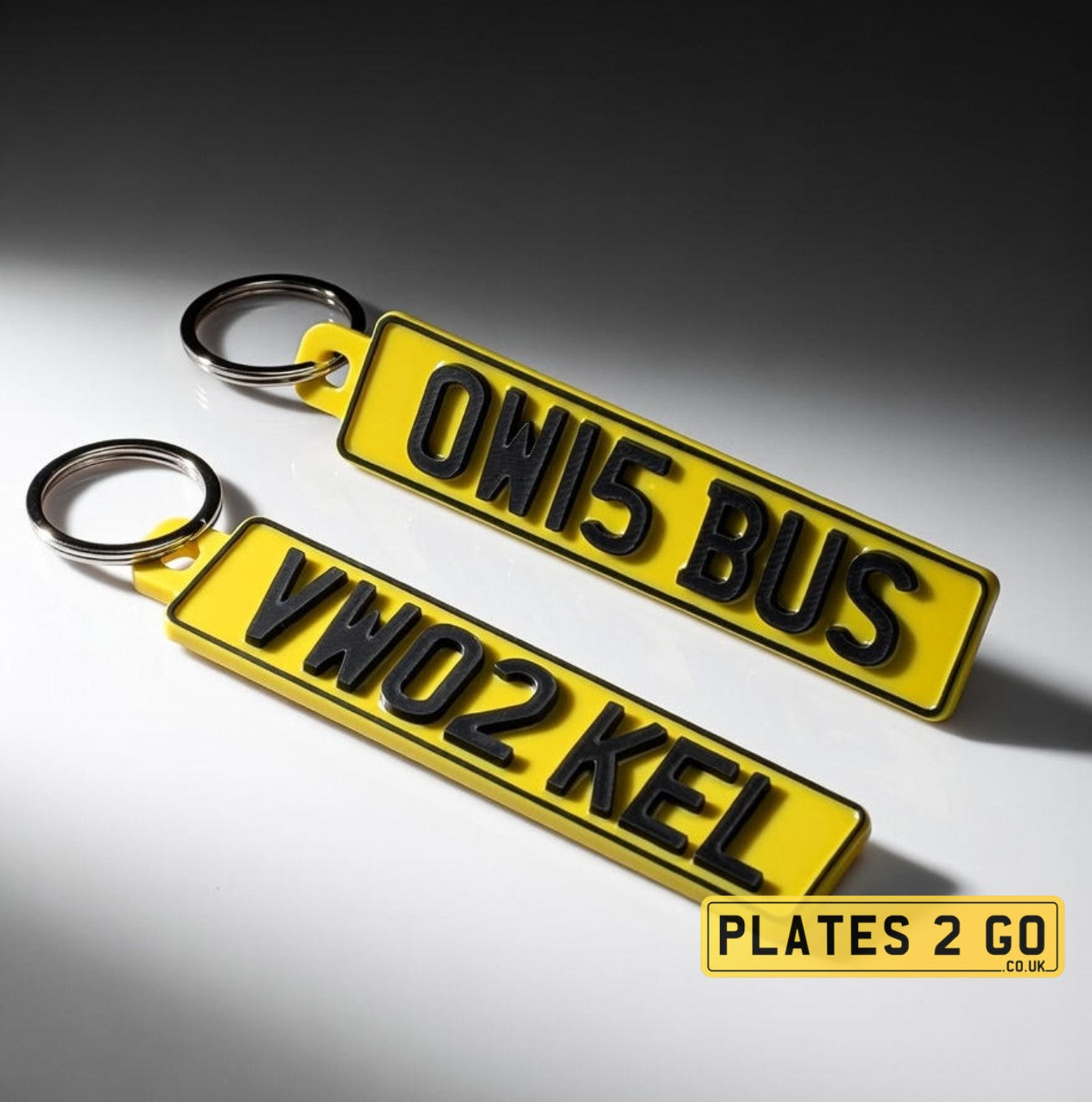 Keychain Number Plate